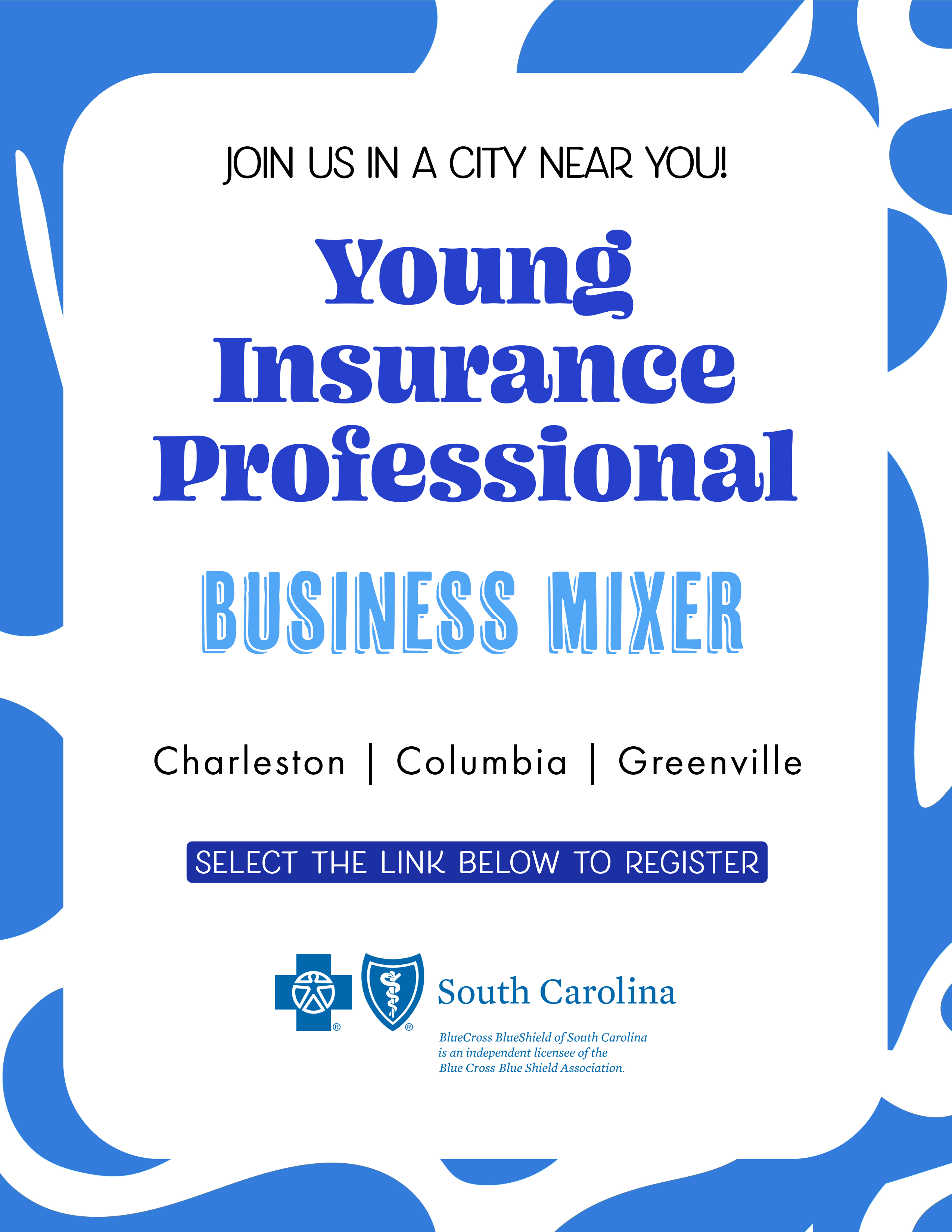 Young Insurance Professional Business Mixer Flyer Young Insurance Professional Business Mixer Flyer